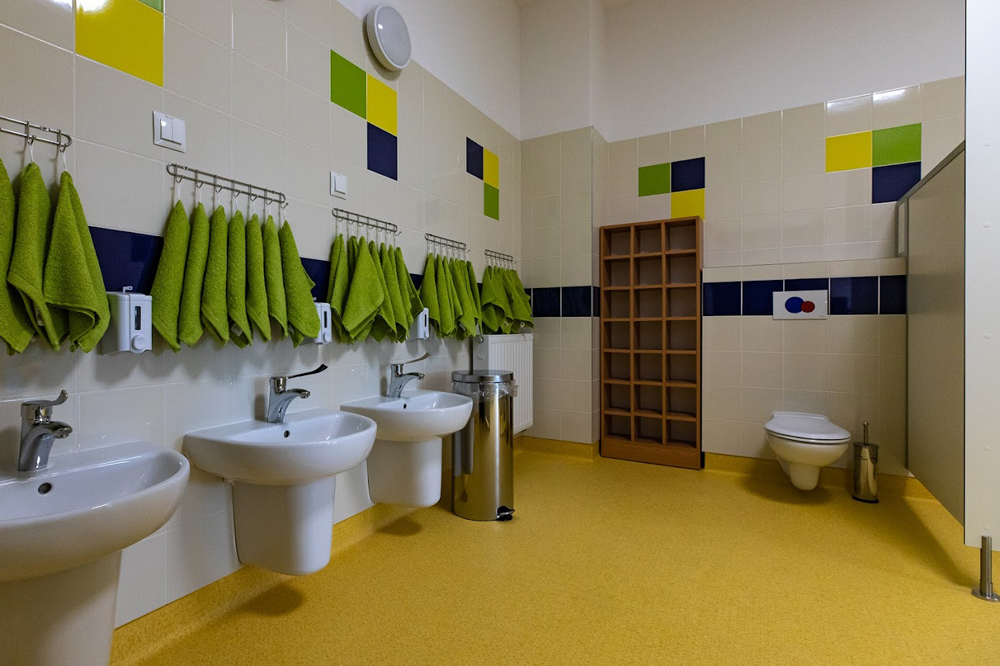 Wnętrza budynku - łazienka, fot. Grzegorz Bukała/Urząd Miasta Rzeszowa